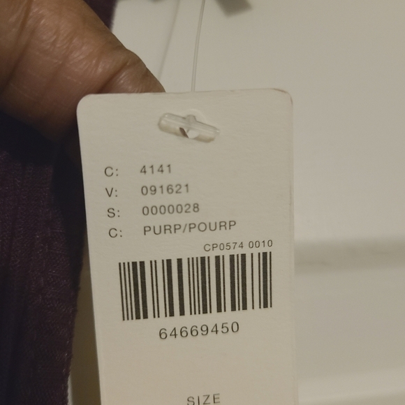 Anthropologie | Women's Purple V-Neck Ruffle Maxi Length Dress (US Size XL) - Picture 8 of 15